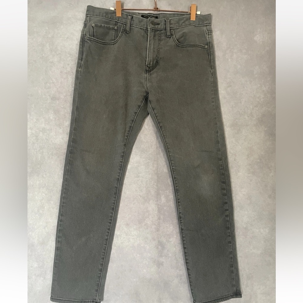 Banana Republic Jeans Mens 32x32 Black Premium Performance Denim Stretch Slim